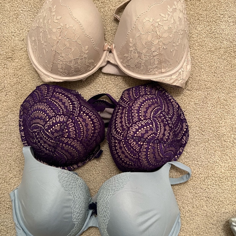 Lot of 6 Victoria’s Secret bras size 34DDD